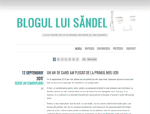 Tablet Screenshot of liviusandulache.com